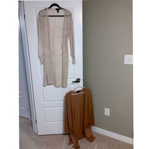 2/10$ urban planet neutral cardigans 💕